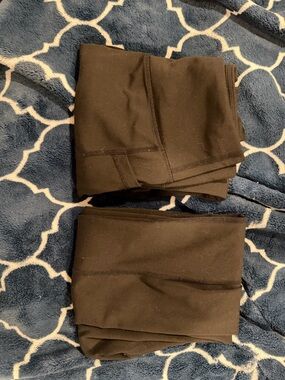 Black Active Leggings - Lightweight Stretch Bottoms